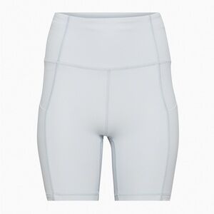 Aritzia TNA Light Blue Biker Shorts with Pockets - XS